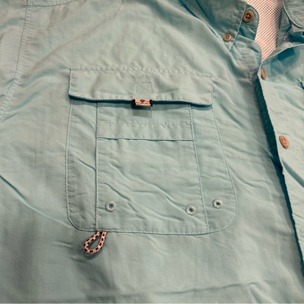 Columbia Men’s PFG Tamiami II Casual Button Down Short Sleeve Shirt, size large - Picture 2 of 8